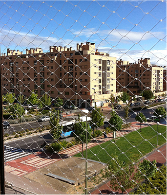malla seguridad ventanas